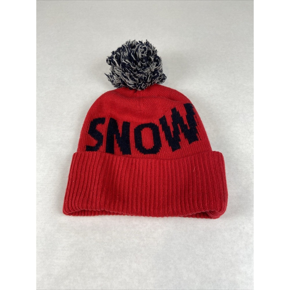 Jcrew Crewcuts Kids Snow Storm Beanie With Pom, One Size Fits Most